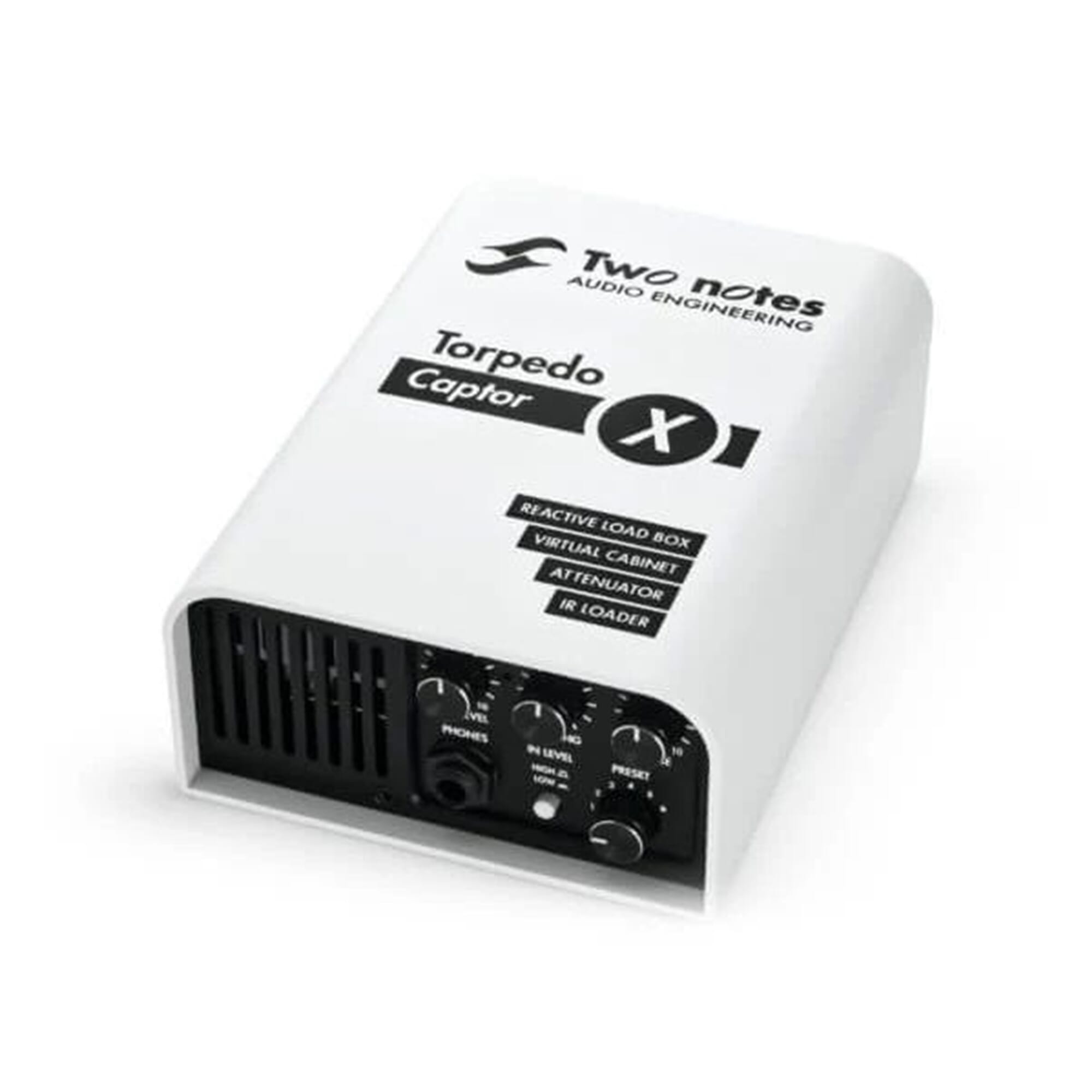 Two Notes Captor X 16 ohm Reactive Loadbox, Attenuator, Cab Sim and IR Loader