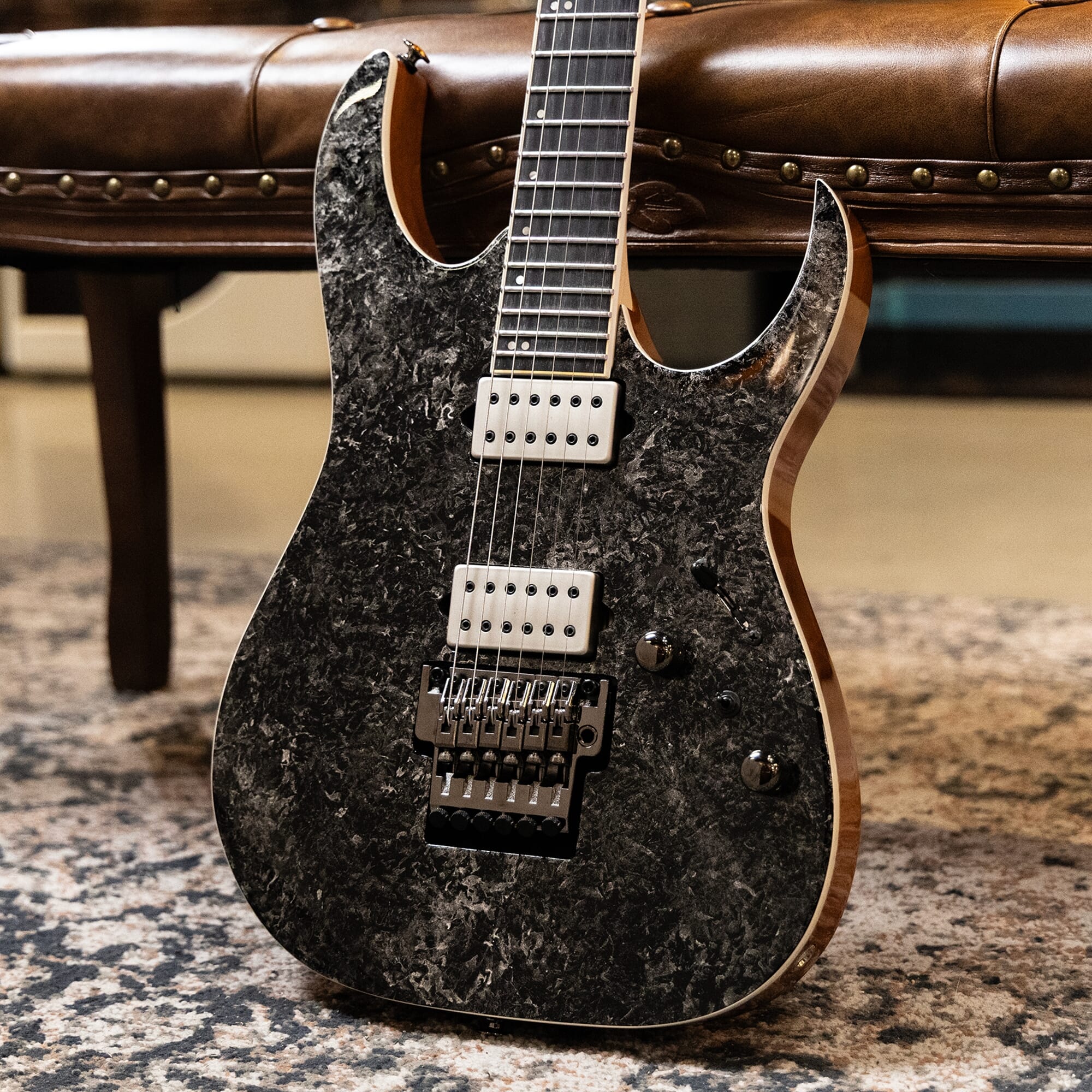 Ibanez RG5320CSW RG Prestige 6 String Electric Guitar w/Case - Cosmic Shadow