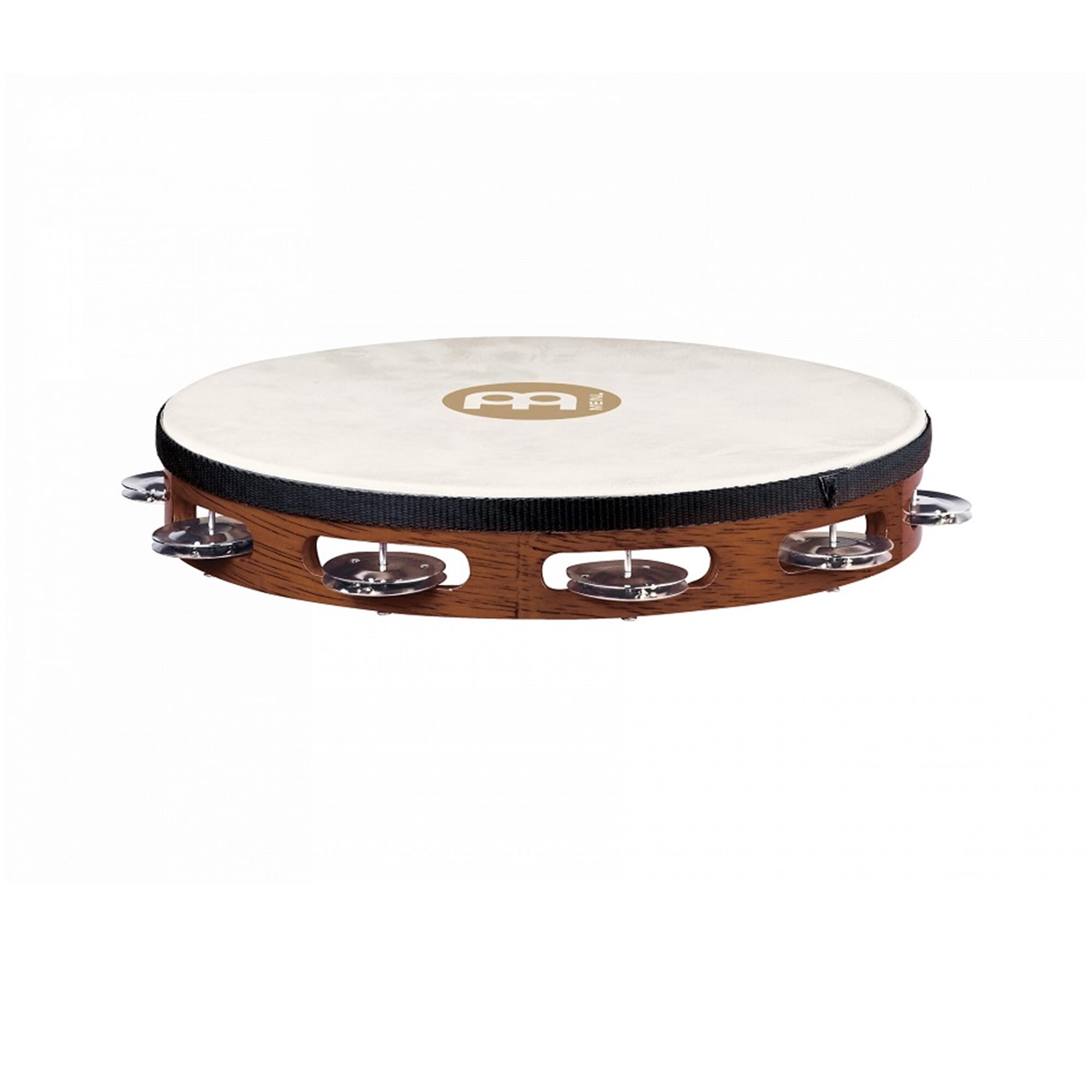 Meinl TAH1AB Traditional Wood Series Headed Tambourine - 10"