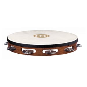 Meinl TAH1AB Traditional Wood Series Headed Tambourine - 10"