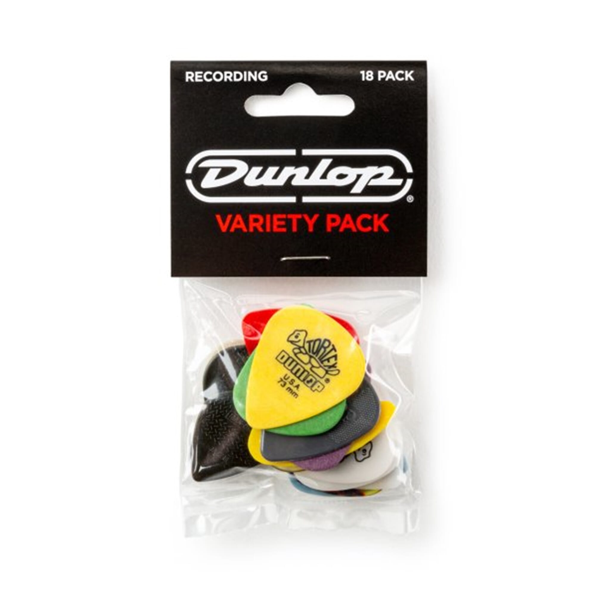 Dunlop Recording Pick Variety Pack - 18 Picks