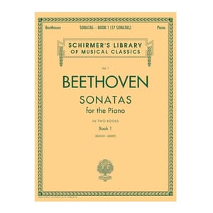 Beethoven Piano Sonatas - Book 1 (Schirmer)