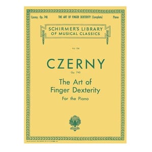 Czerny Art of Finger Dexterity, Op. 740 (Schirmer)
