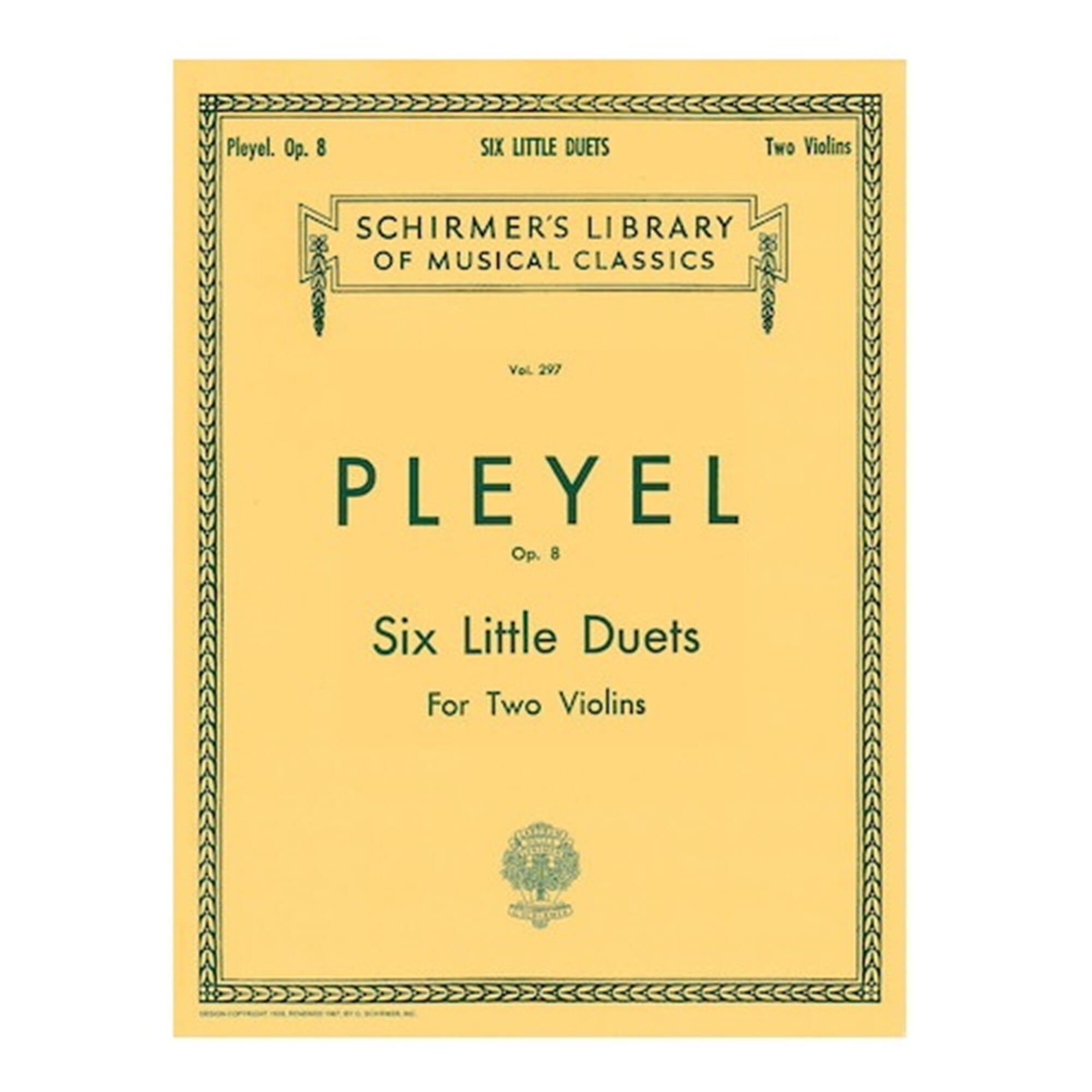 Pleyel Six Little Duets, Op. 8 for Violin