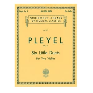 Pleyel Six Little Duets, Op. 8 for Violin