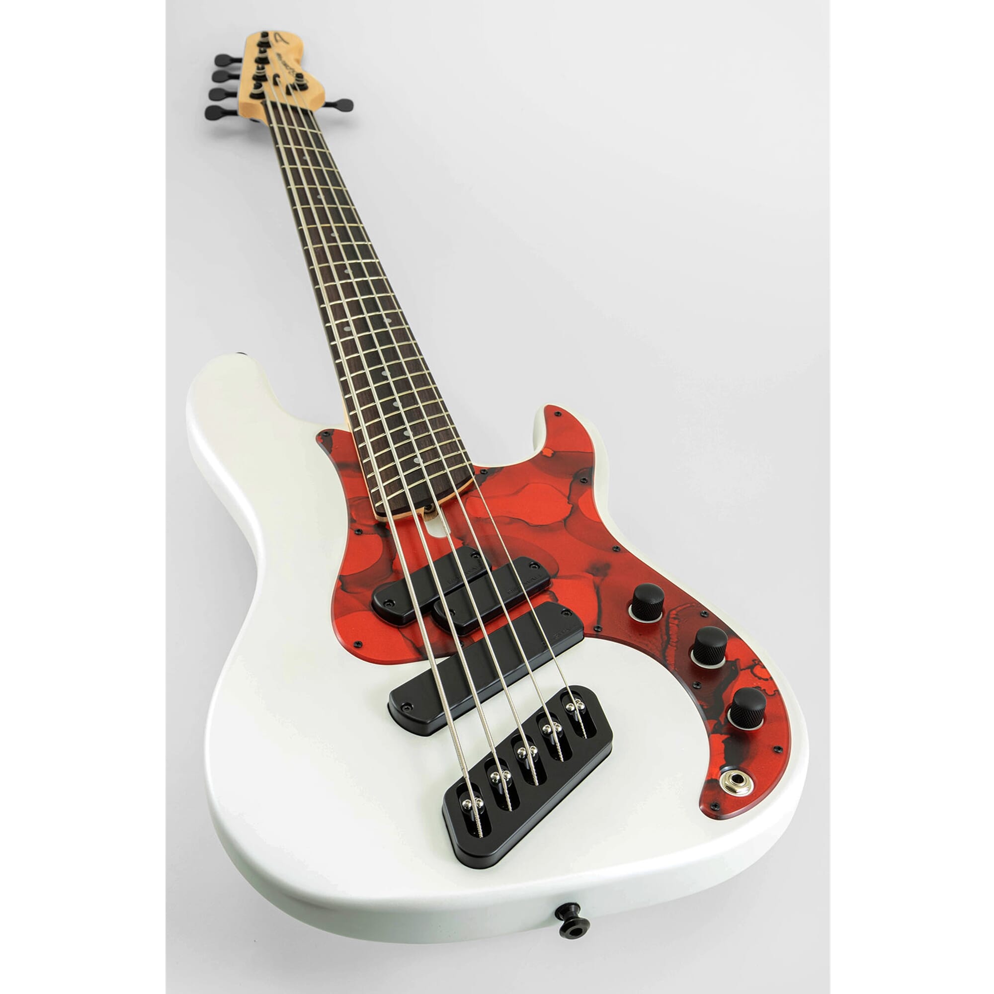Dingwall SP-1 5 String Bass Matte Ducati Pearl White B Stock