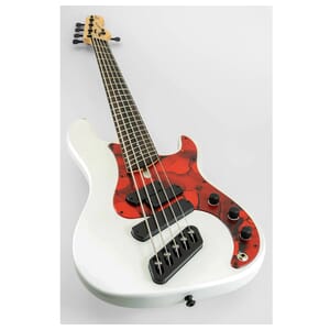 Dingwall SP-1 5 String Bass Matte Ducati Pearl White B Stock