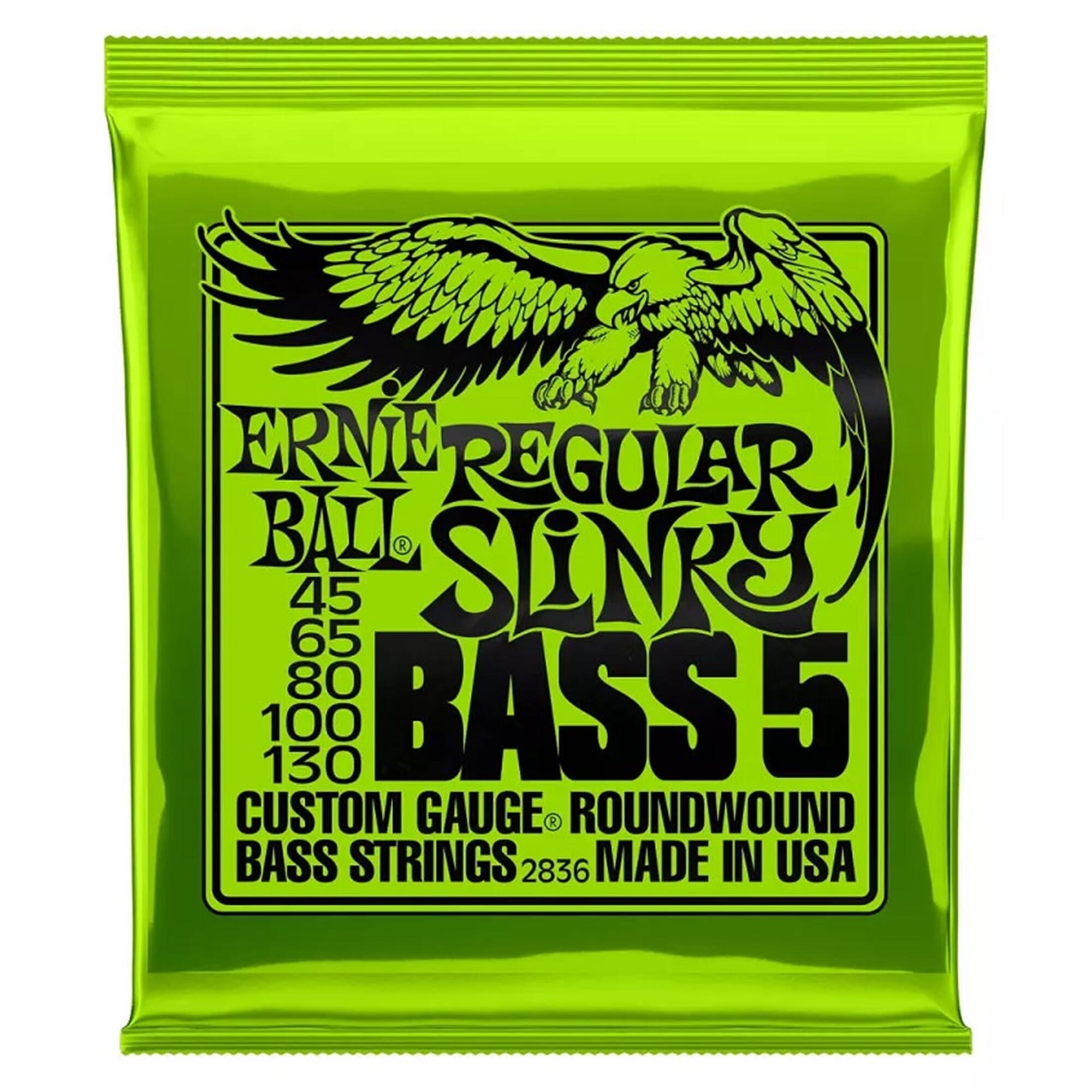 Ernie Ball Regular Slinky 5 Bass 45-130 String Set