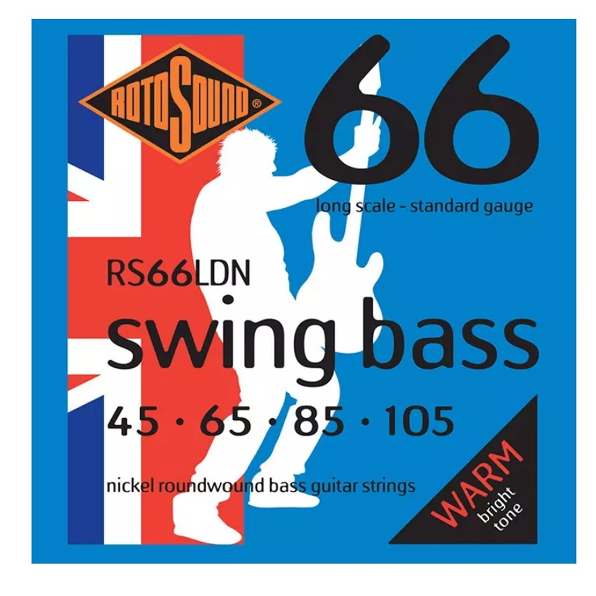 Rotosound RS66LD Swing Bass 66 Strings 45-105