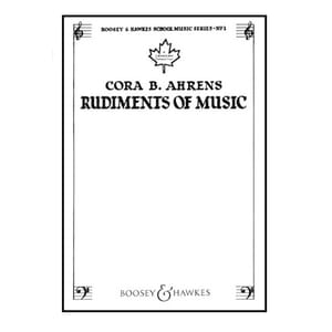 Cora Ahrens Rudiments Of Music Book 6