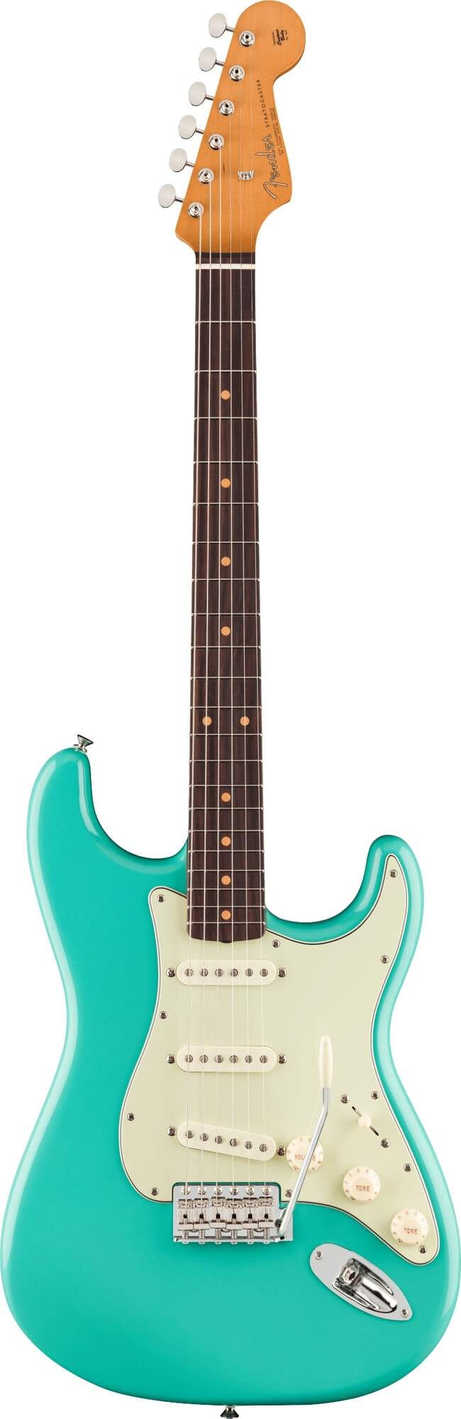 Fender Vintera® III Early '60s Stratocaster®, Rosewood Fingerboard, Seafoam Green