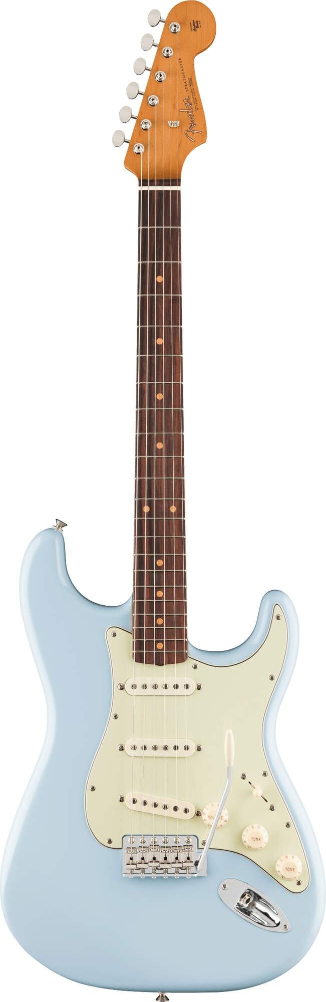Fender Vintera® III Early '60s Stratocaster®, Rosewood Fingerboard, Sonic Blue