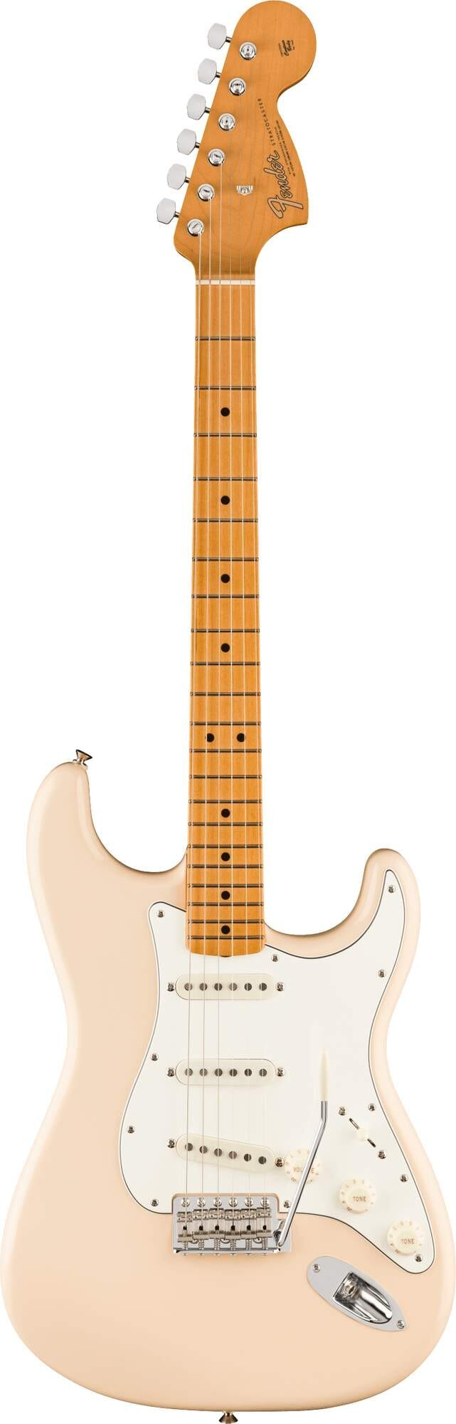 Fender Vintera® III Late '60s Stratocaster®, Maple Fingerboard, Olympic White
