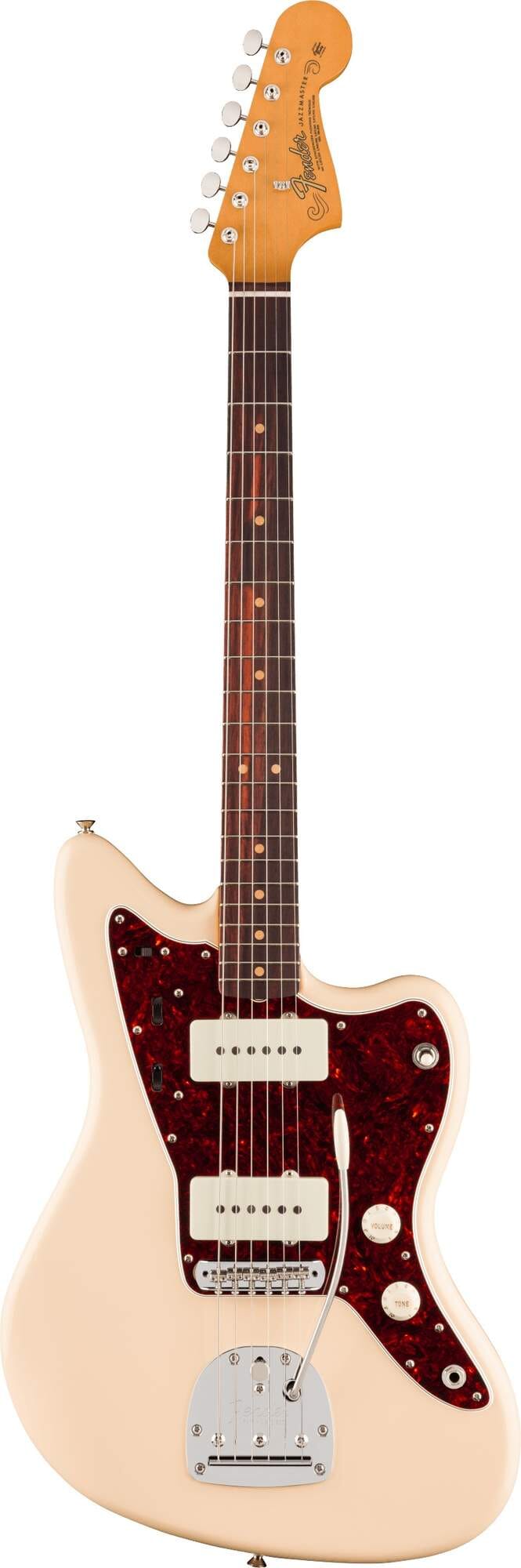 Fender Vintera® III Mid '60s Jazzmaster®, Rosewood Fingerboard, Olympic White Blonde