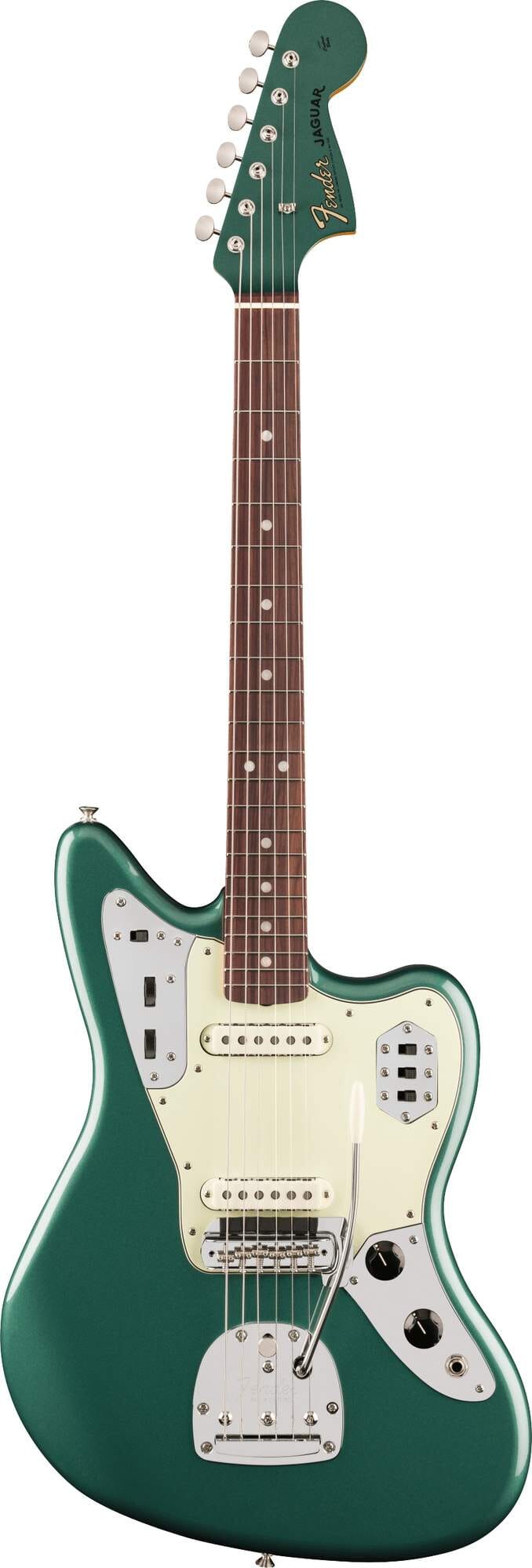 Fender Vintera® III Mid '60s Jaguar®, Rosewood Fingerboard, Sherwood Green Metallic