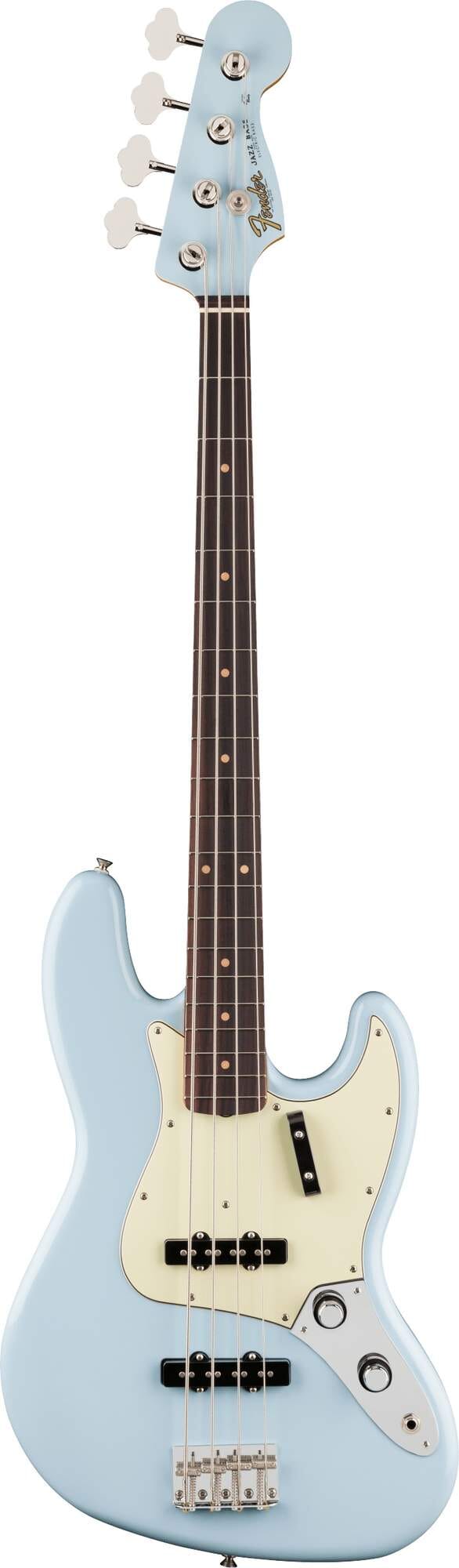 Fender Vintera® III Early '60s Jazz Bass®, Rosewood Fingerboard, Sonic Blue
