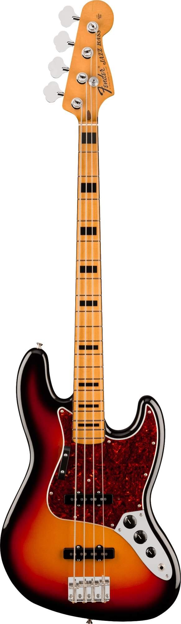 Fender Vintera® III Early '70s Jazz Bass®, Rosewood Fingerboard, 3-Color Sunburst