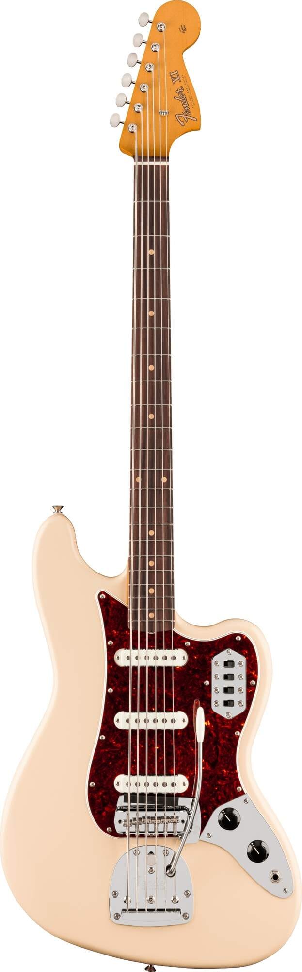 Fender Vintera® III Early '60s Bass VI, Rosewood Fingerboard, Olympic White