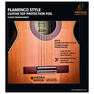 Ortega - Reusable electrostatic divided foil set - Transparent