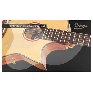 Ortega Pickguard Protection - Reusable Electrostatic Foil - Transparent