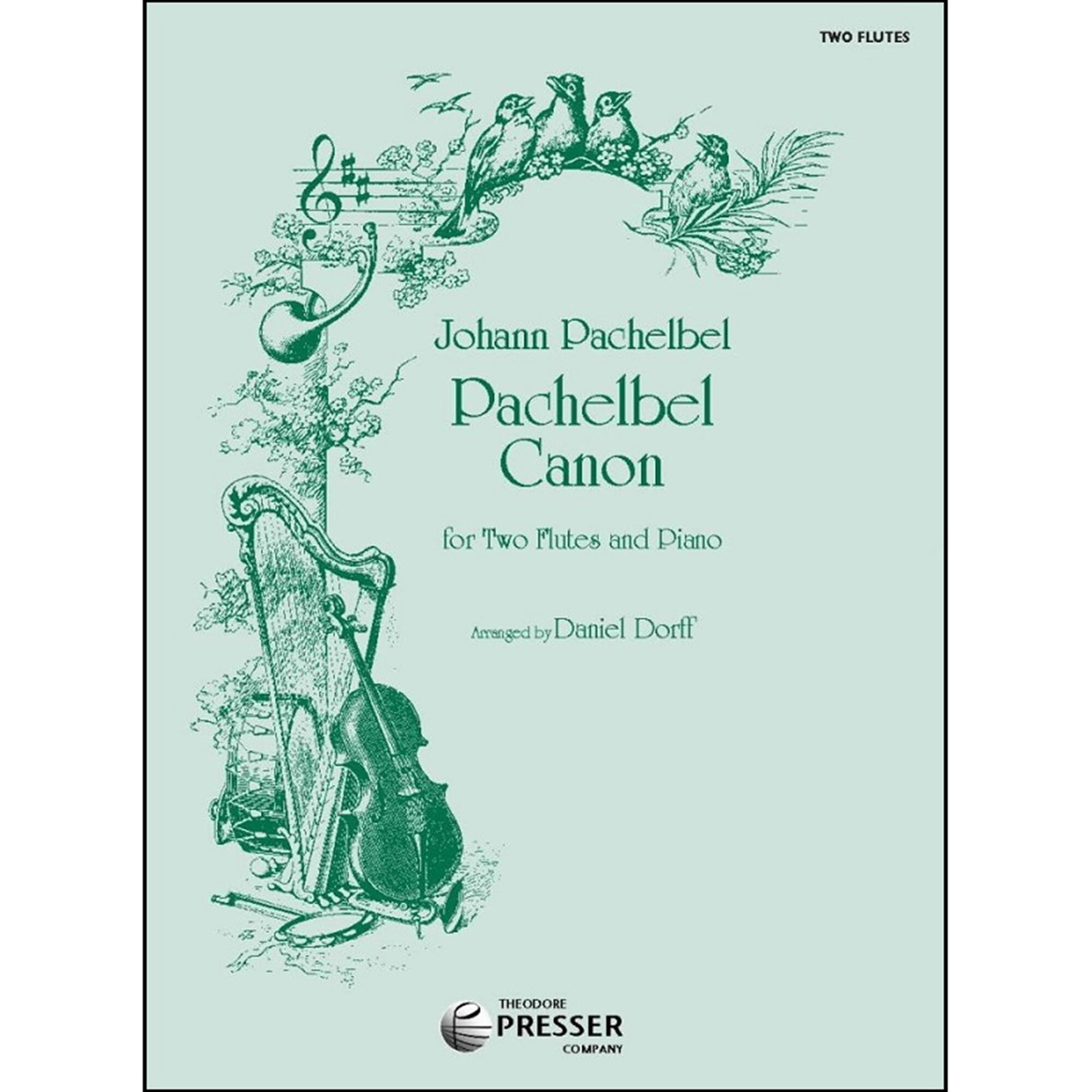 Pachelbel Canon for Two Flutes and Piano