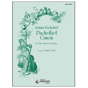 Pachelbel Canon for Two Flutes and Piano