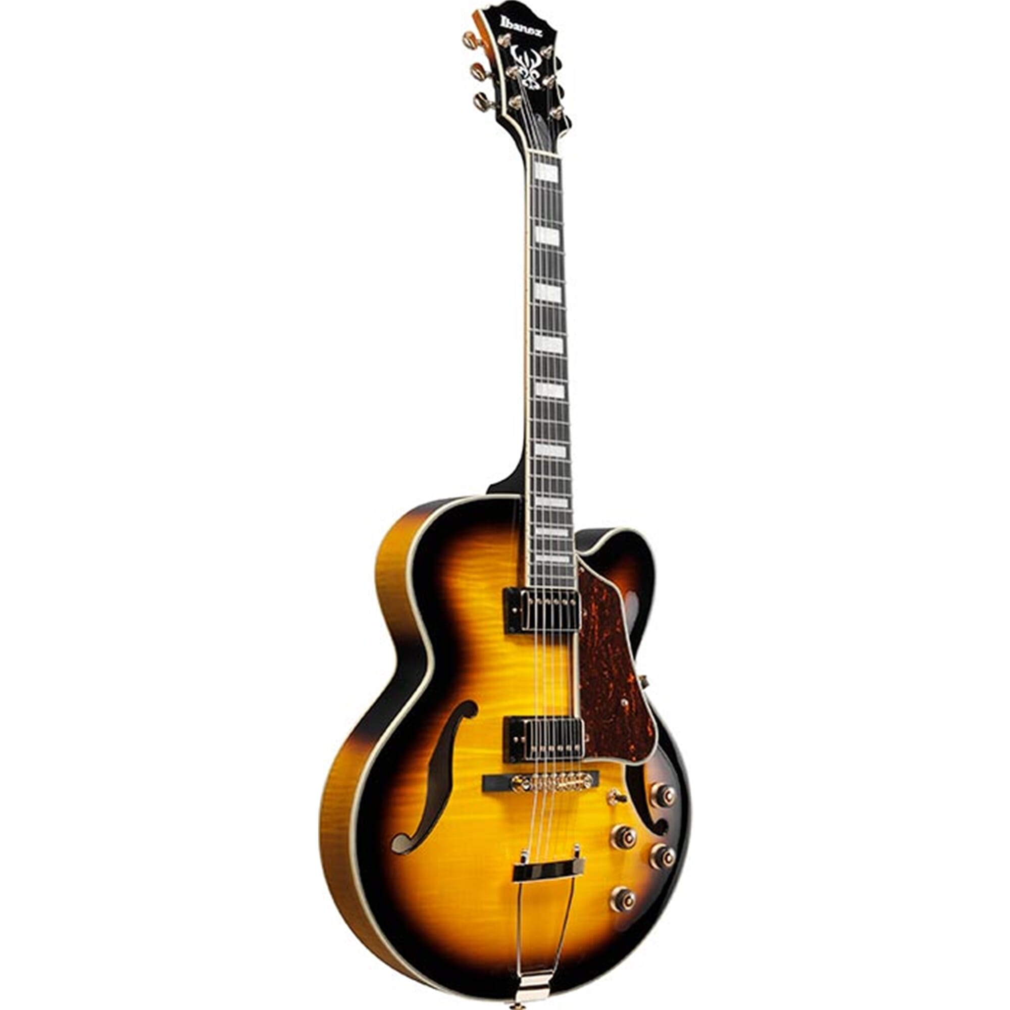 Ibanez AF95FMAYS AF Artcore Expressionist 6 String Electric Guitar - Antique Yellow Sunburst