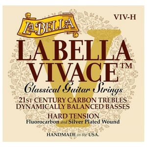 La Bella VIV-H Vivace Classical Guitar Strings - Hard Tension