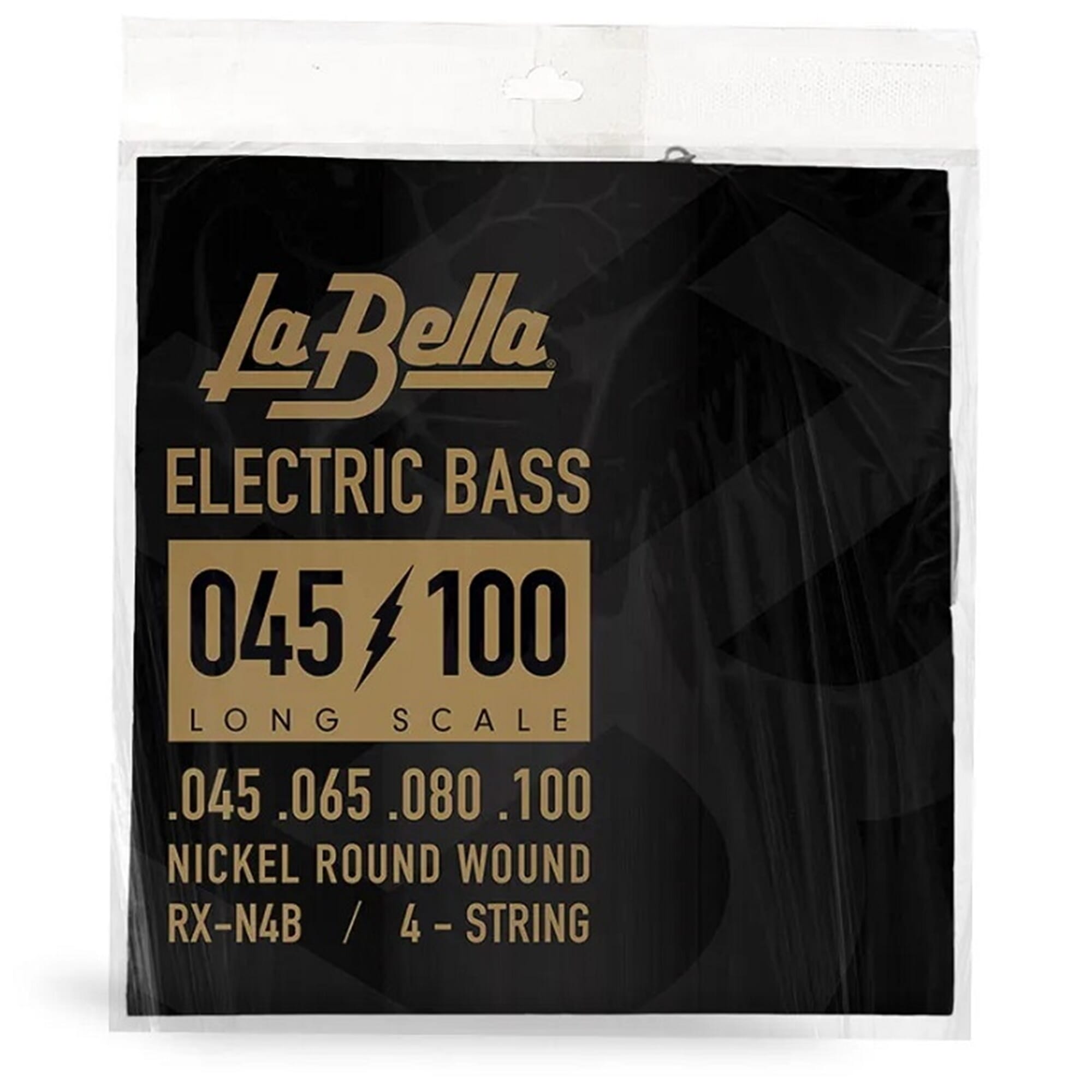 La Bella RX-N4B Nickel Plated Electric Bass Strings 45-100