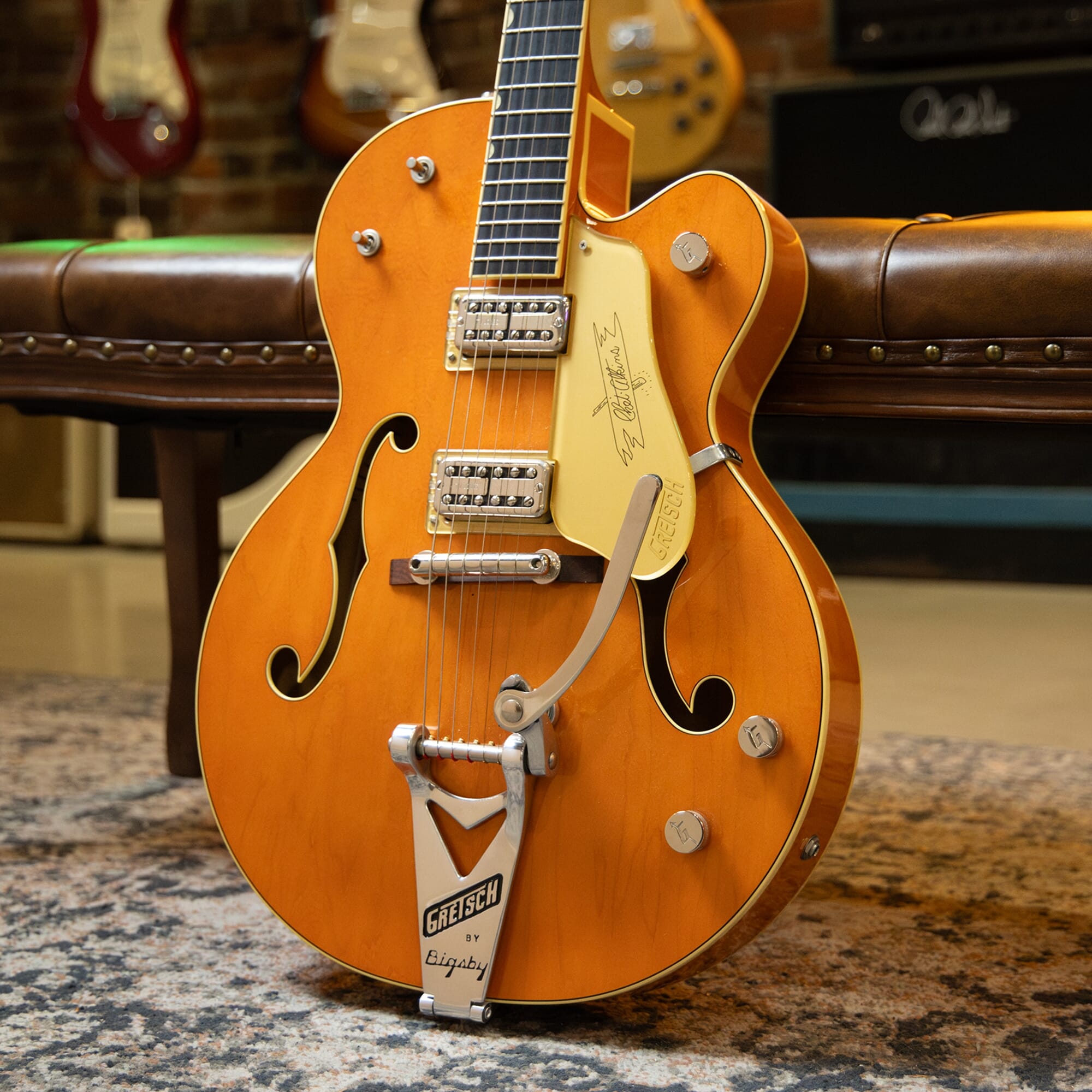 Gretsch G6120T-59 Vintage Select Edition '59 Chet Atkins Vintage Orange Stain 2016 (USED)