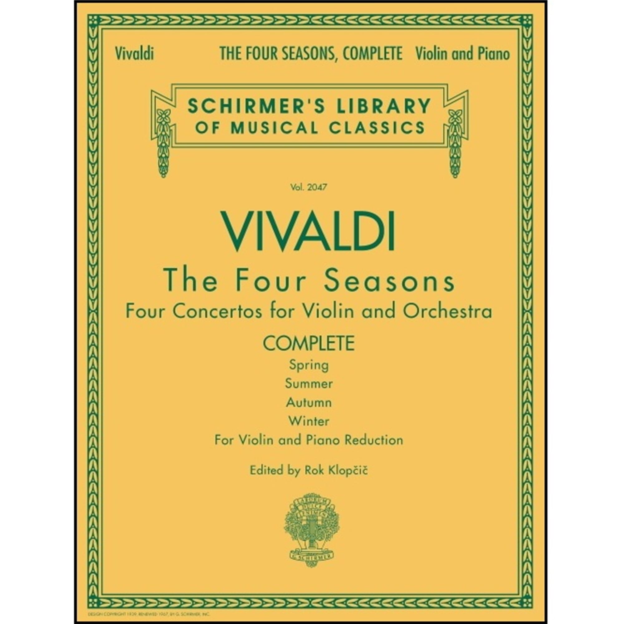 Four Seasons Complete - Violin & Piano