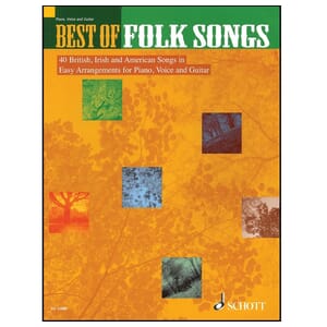 Best of Folk Songs - Piano Vocal Guitar