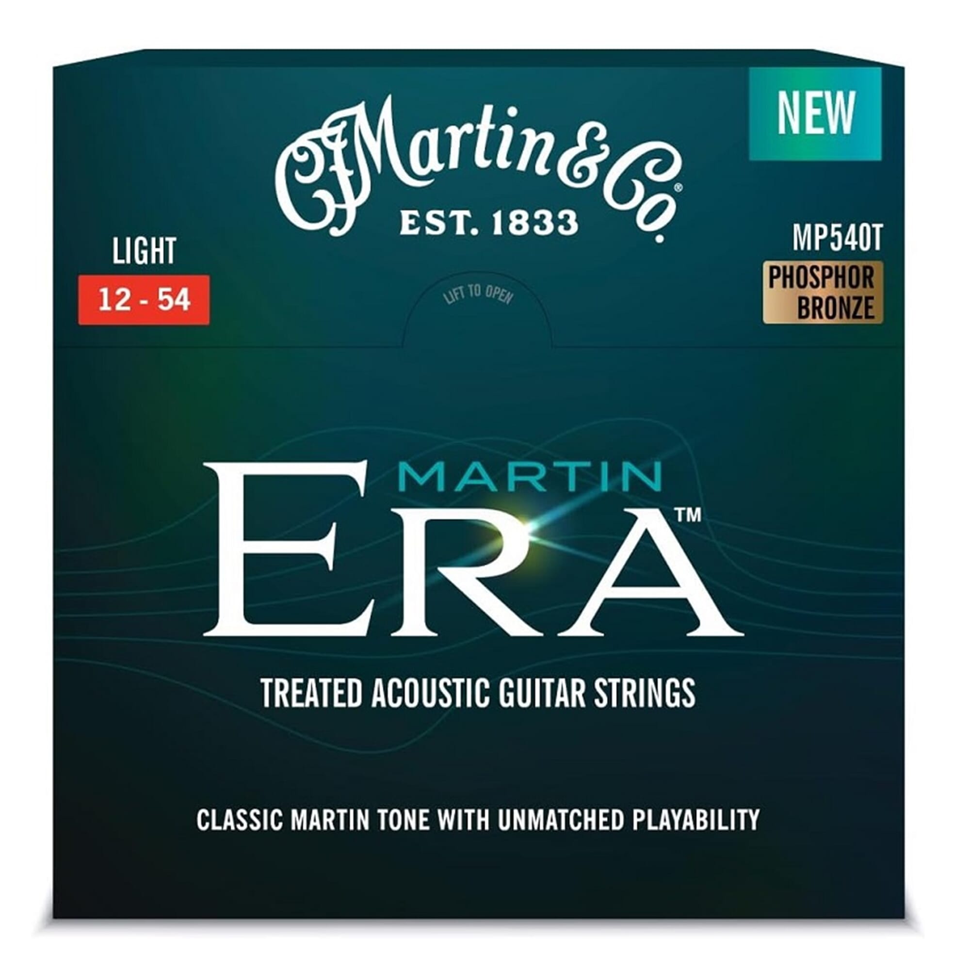 Martin MP540T Era Phosphor Bronze Light Acoustic Guitar Strings (12-54)
