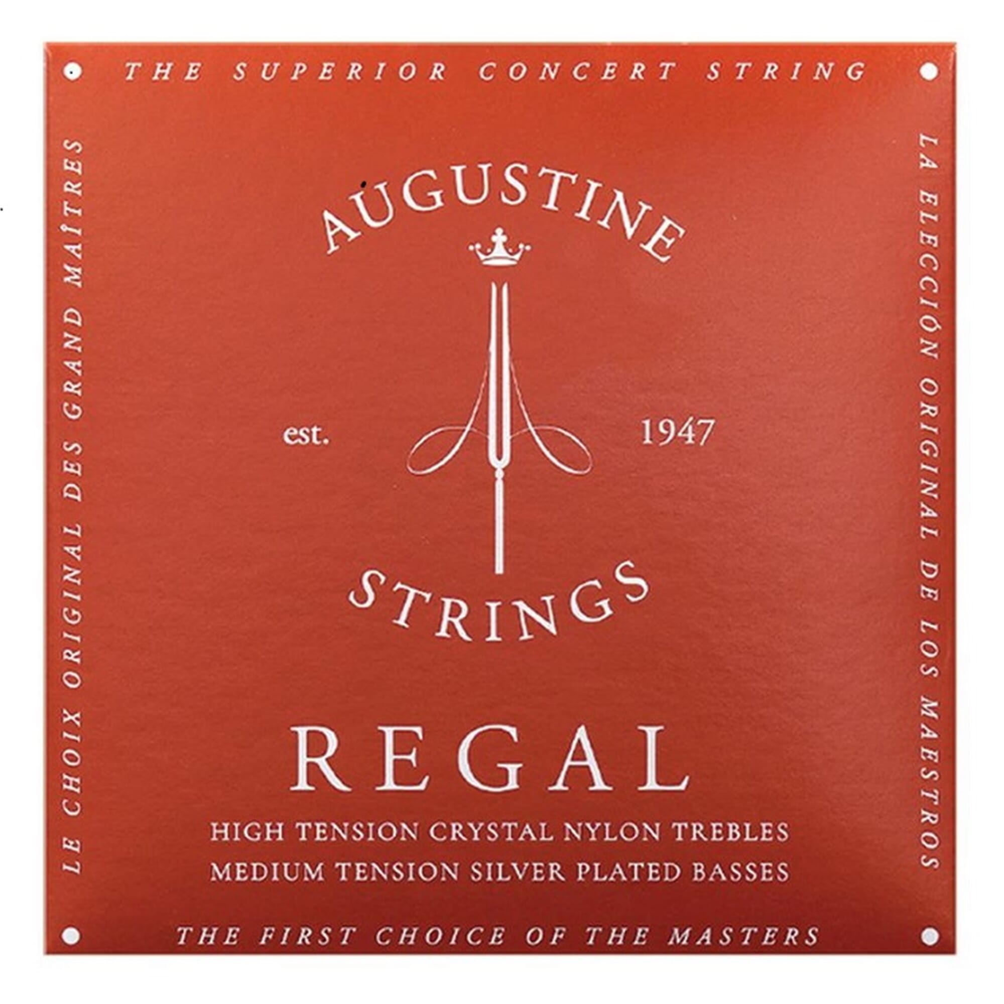Augustine Regal Red Classical Strings - Medium Tension