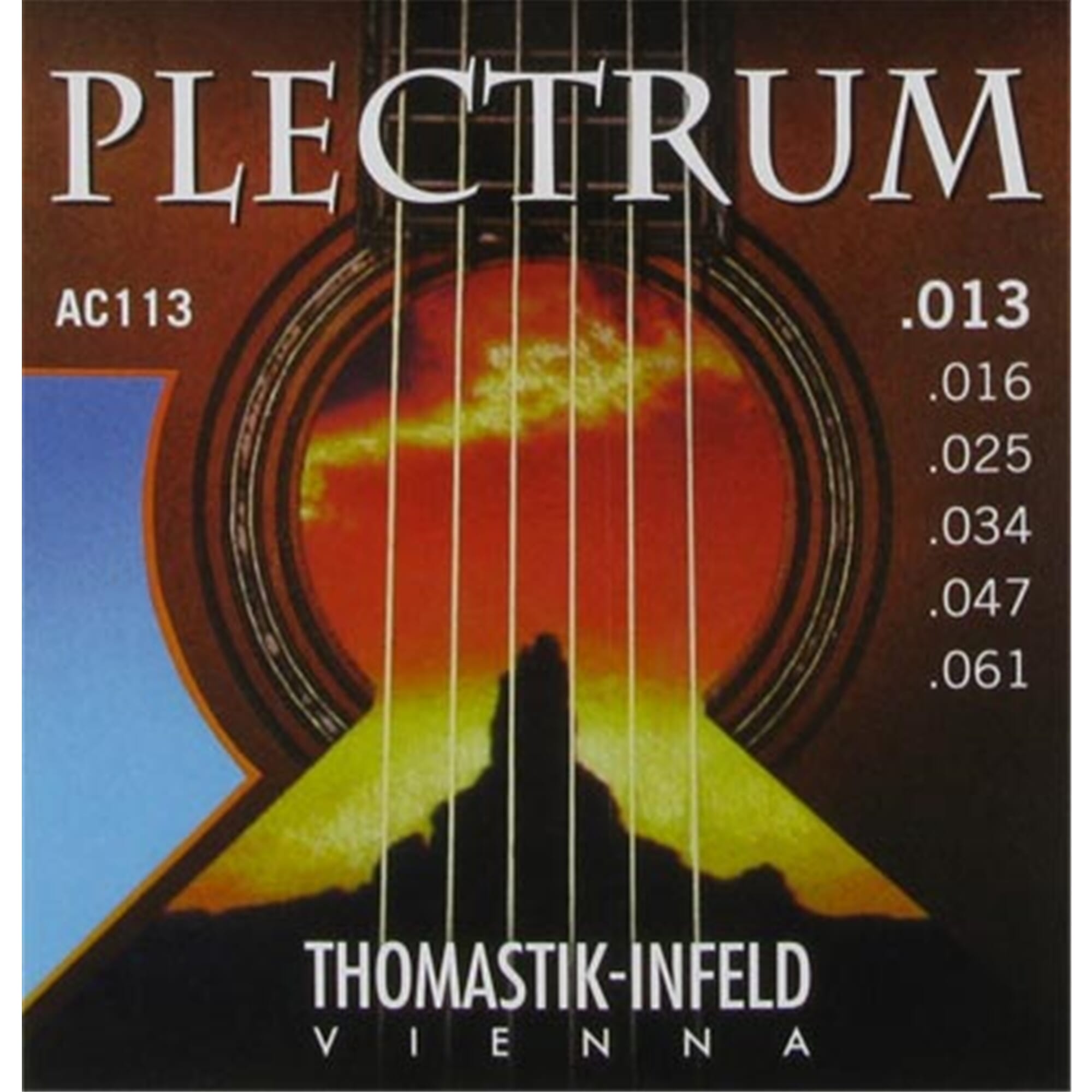 Thomastik Plectrum Bronze Acoustic Strings Medium 13-61