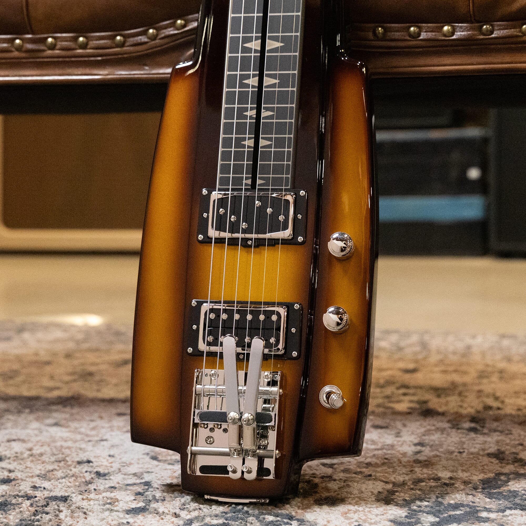 Duesenberg Fairytale Lap Steel Guitar w/Case - Gold Burst