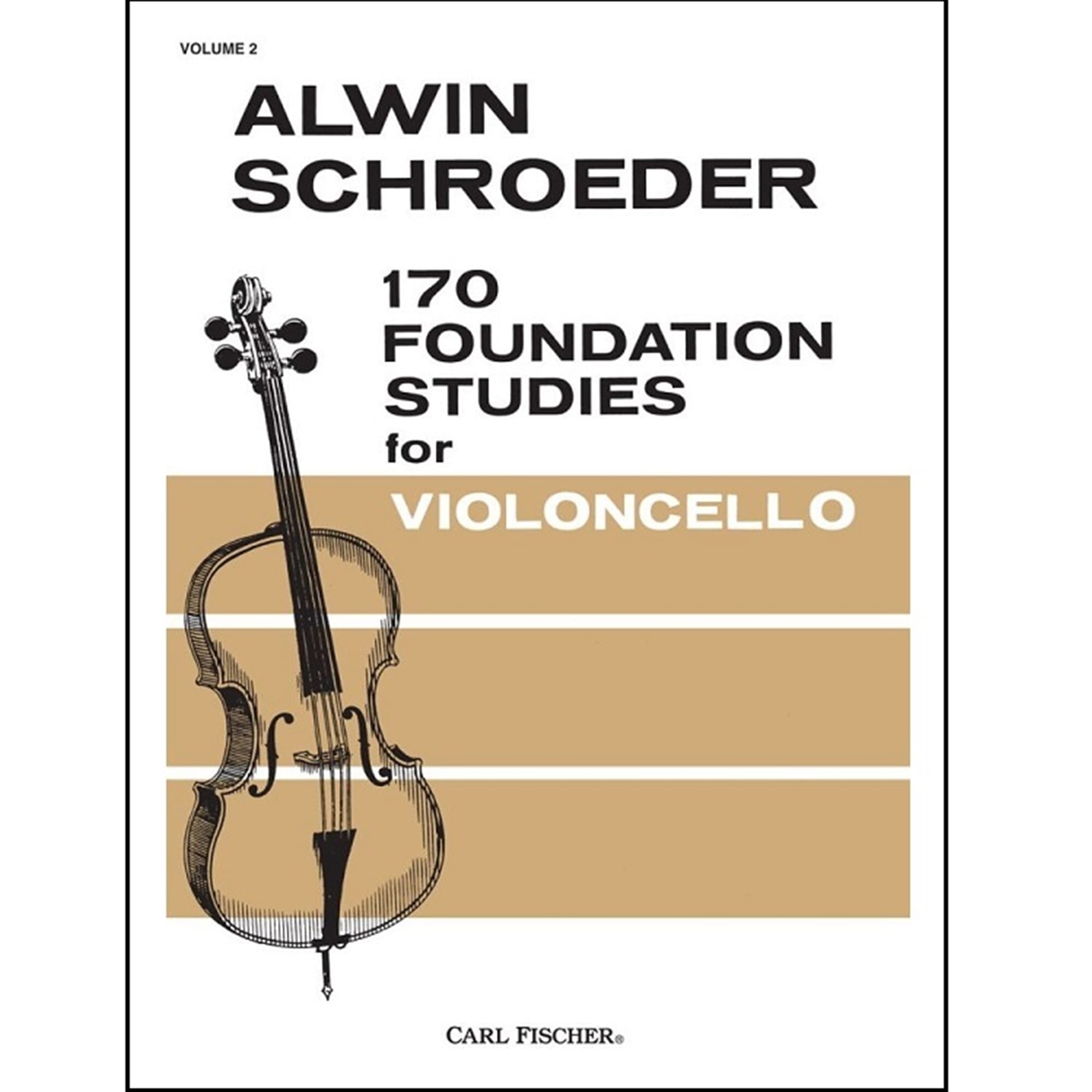 170 Foundation Studies for Cello - Volume 2