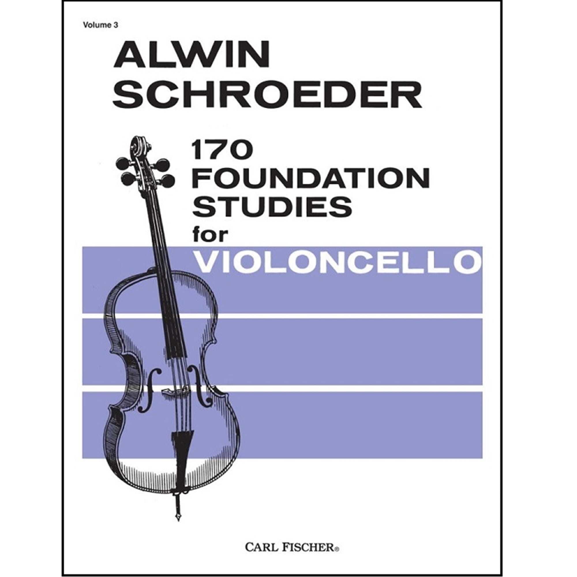 170 Foundation Studies for Cello - Volume 3