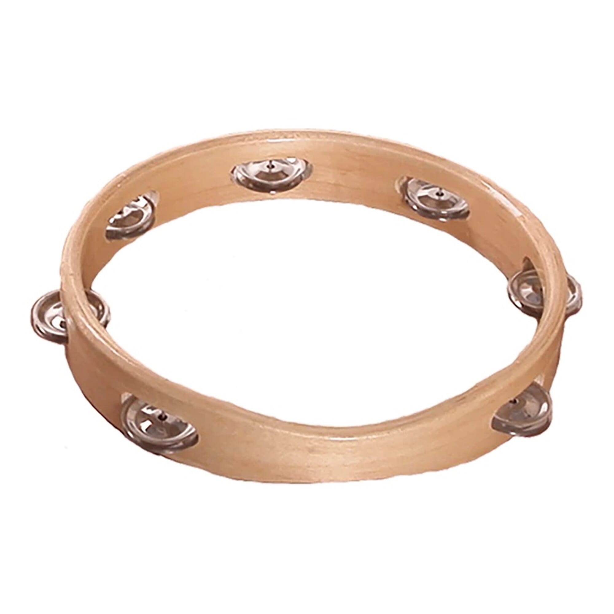 EMUS 10" Headless Tambourine, 7 jingles