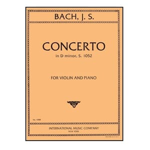 Bach - Violin Concerto D Minor S. 1052
