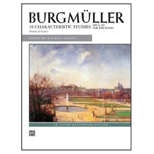 Burgmüller: 18 Characteristic Studies for Piano, Opus 109