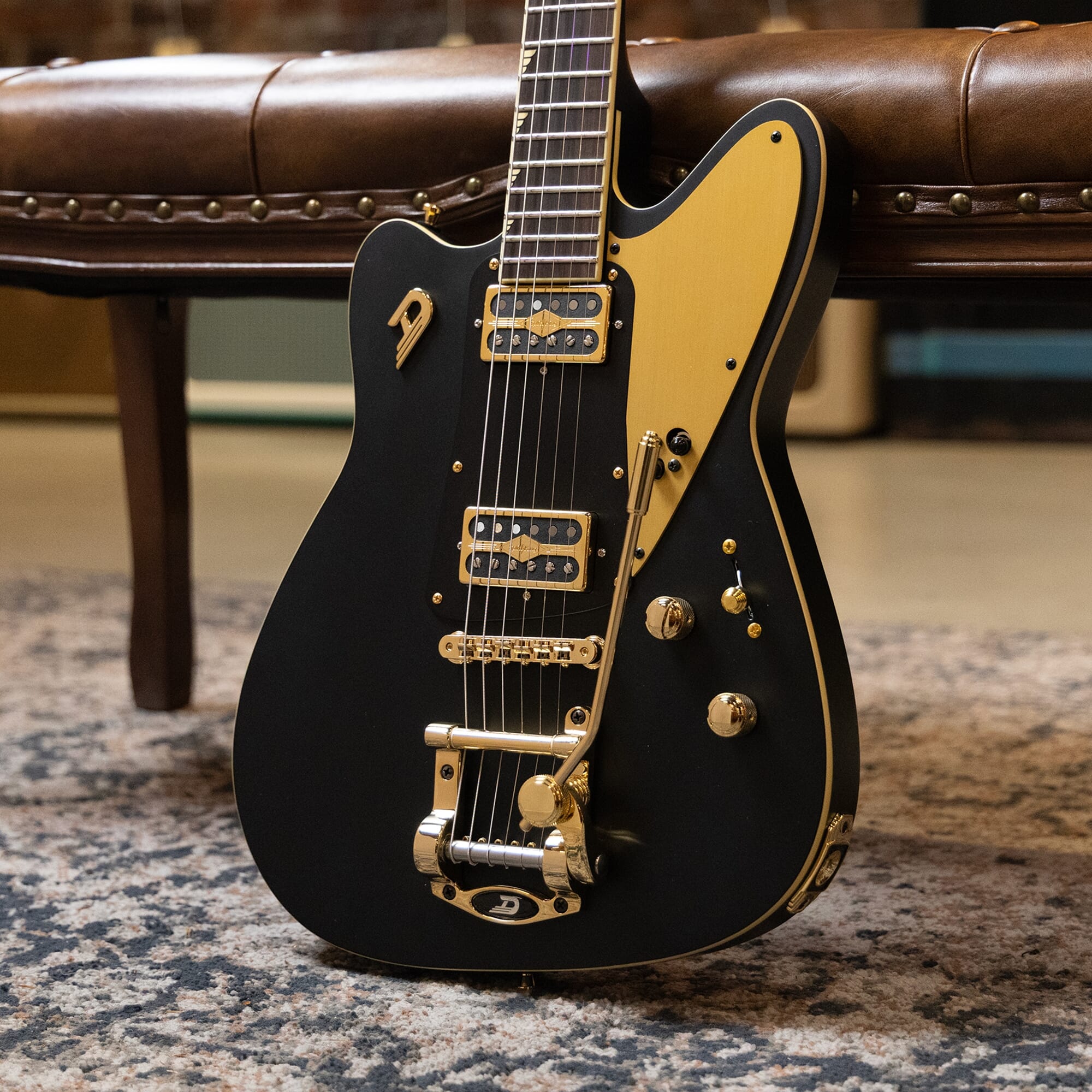 Duesenberg Falken Electric Guitar w/Case - Matte Black