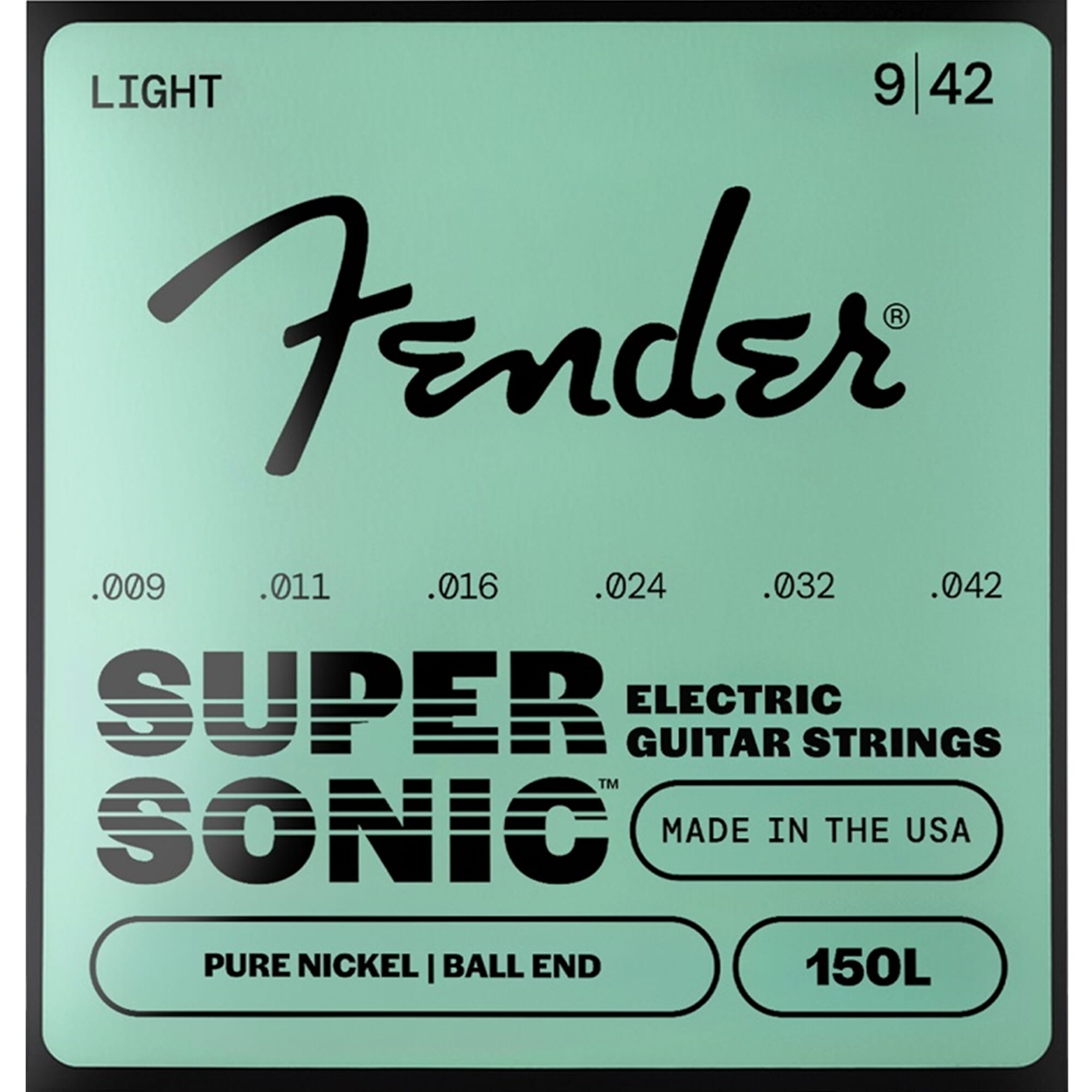 Fender SuperSonic 150L Pure Nickel Guitar Strings 9-42