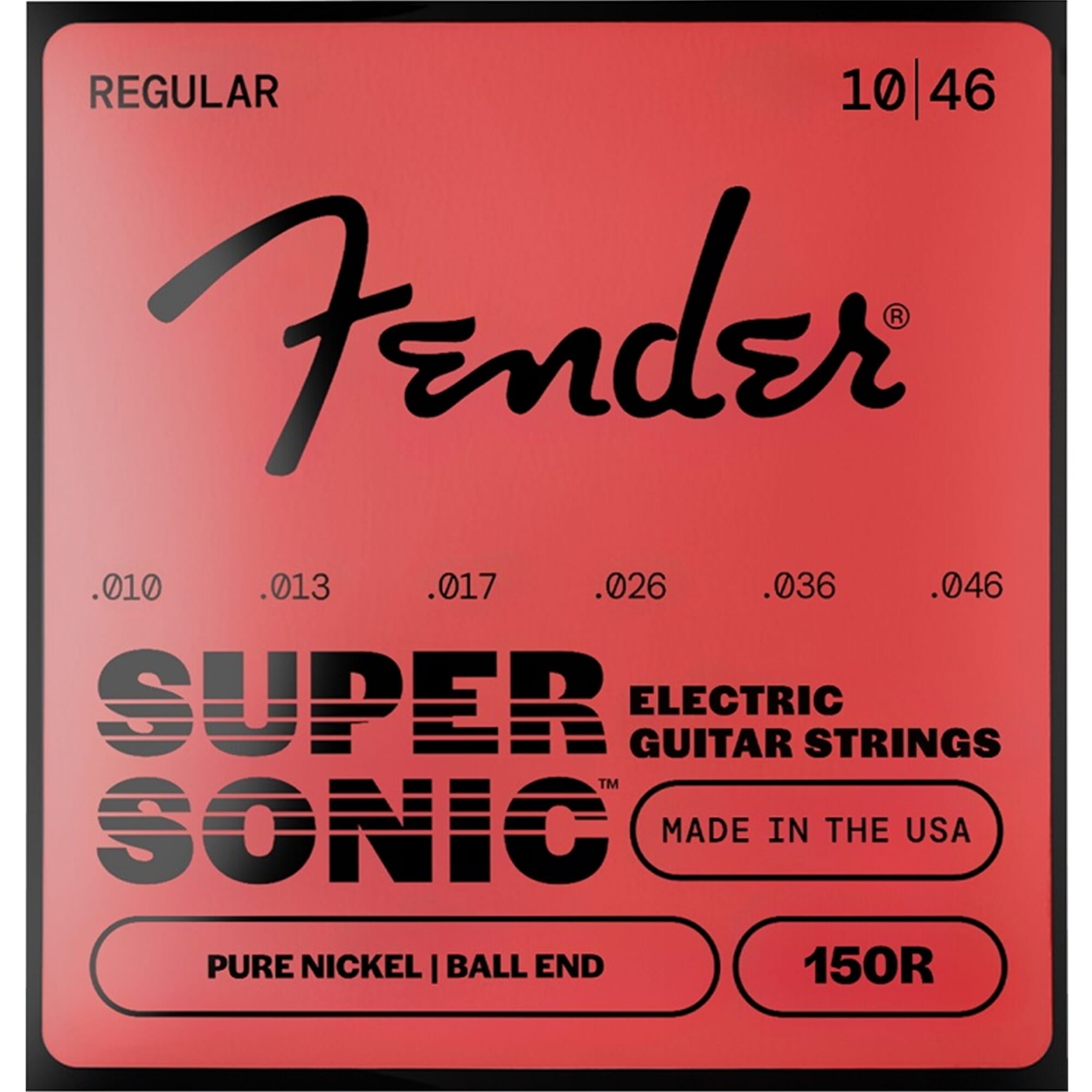 Fender SuperSonic 150 Pure Nickel Guitar Strings 10-46