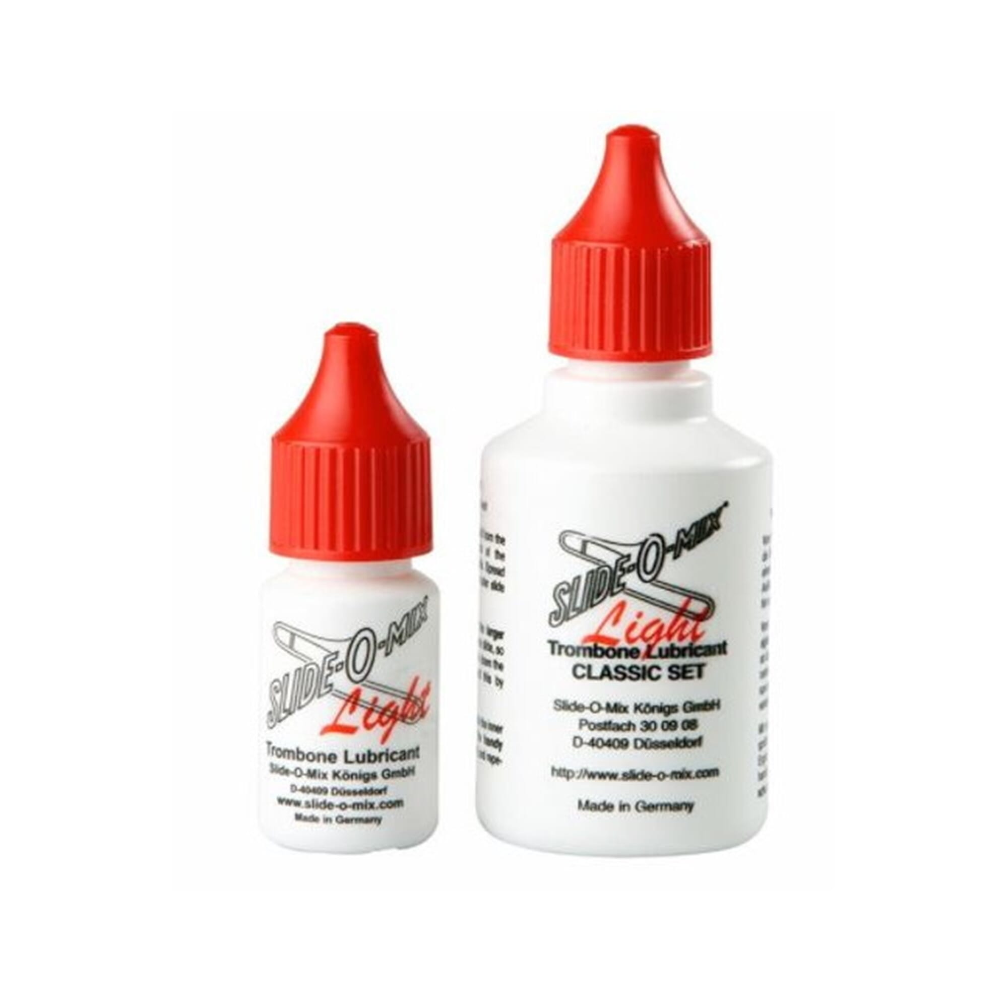 Slide-O-Mix Trombone Slide Lubricant Set 2 Pack - Light