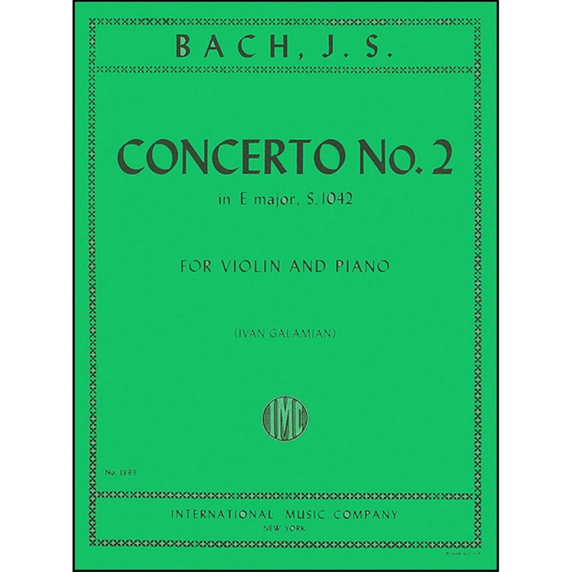 Bach - Violin Concerto No. 2 in E Major BWV 1042