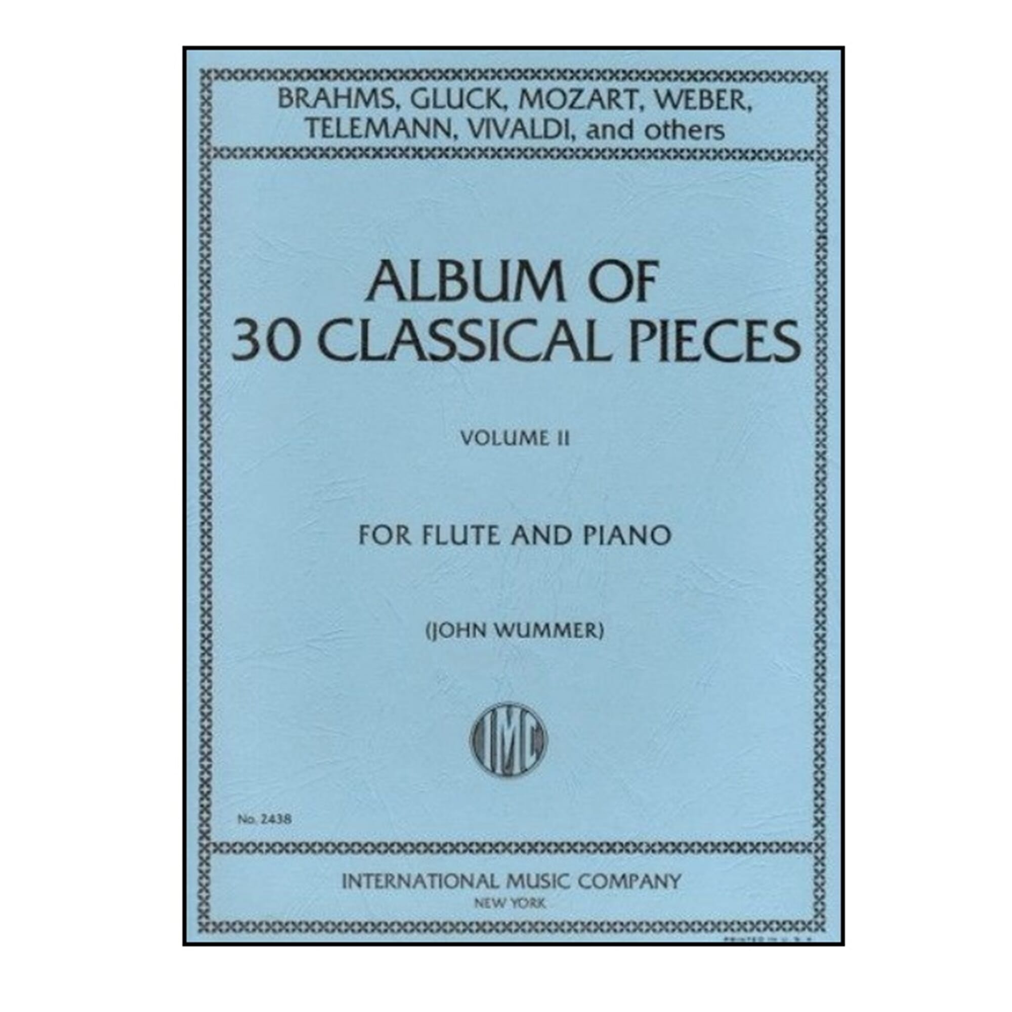 Album of 30 Classical Pieces Vol. 2 - Flute