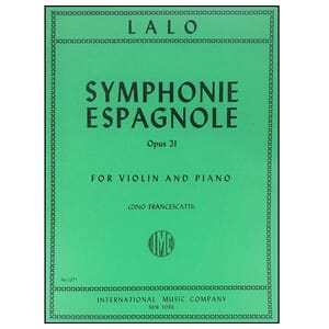 Lalo Symphonie Espagnol, Op.21 - Violin & Piano