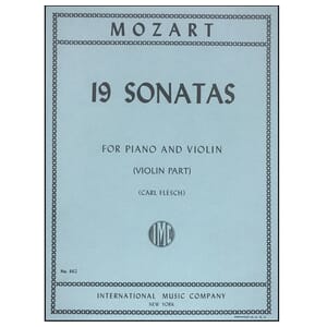 Mozart 19 Violin Sonatas - Violin & Piano