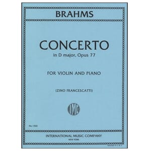 Brahms - Violin Concerto D Major,op.77